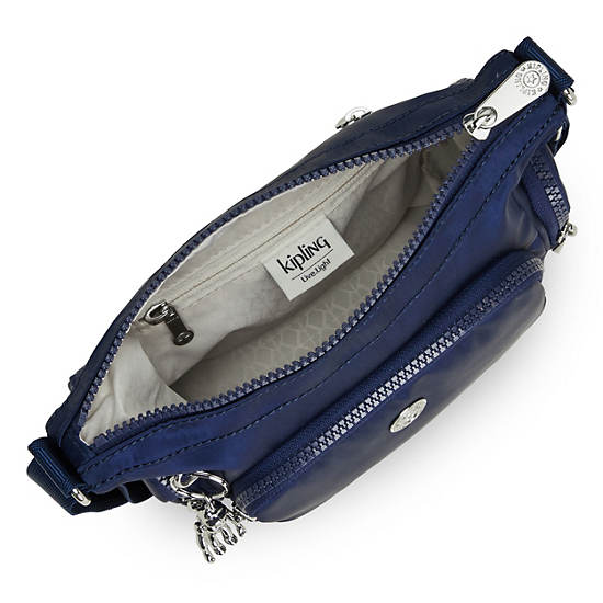 Torba Crossbody Kipling Gabbie Mini Niebieskie | PL 2102WN